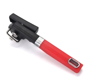 Magnetic Smooth Edge Can Opener with Side Handle