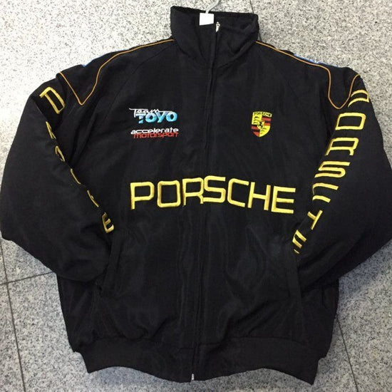 F1 Racing Jacket – Vintage Embroidered Motorsport Outerwear