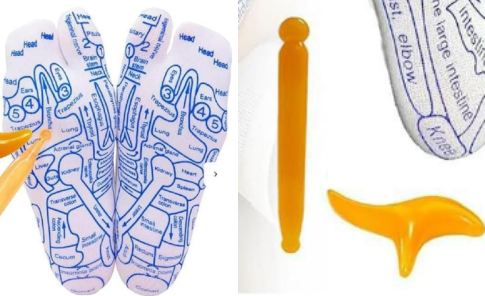 Reflexology Socks with Massage Tool – Foot Therapy Set for Men & Women